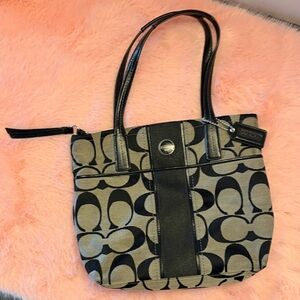 Coach Y2K Monogram Signature tote bag